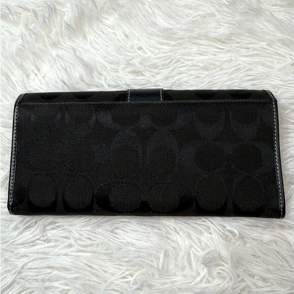 y2k COACH Black Wallet - Picture 2 of 7